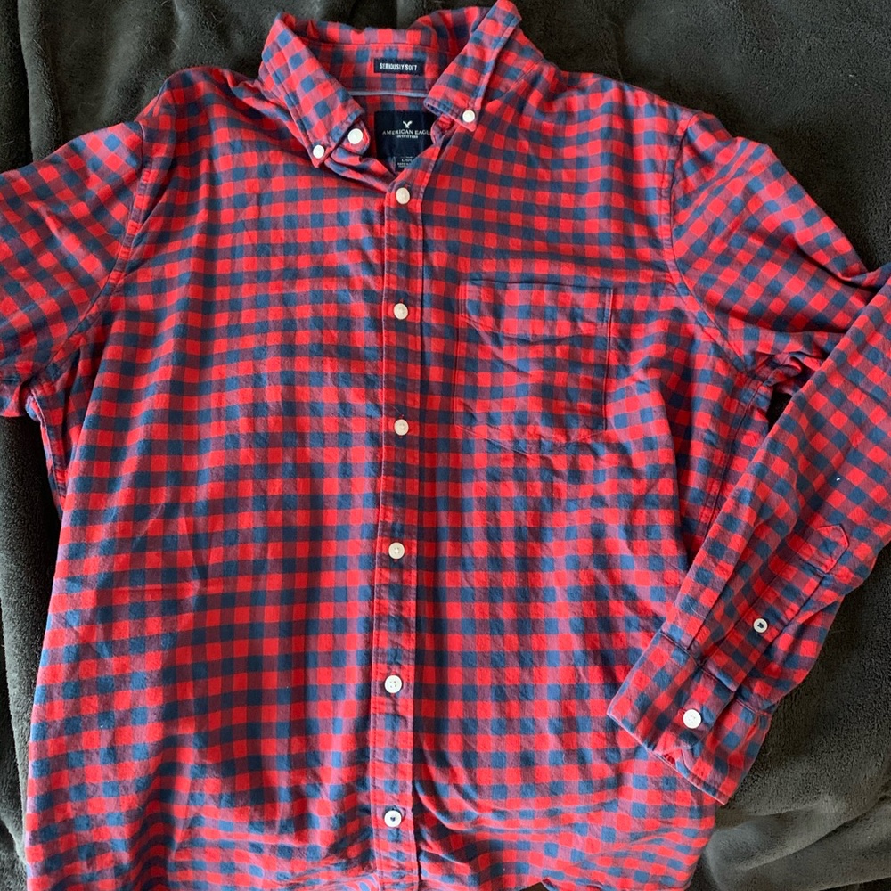 American Eagle button down